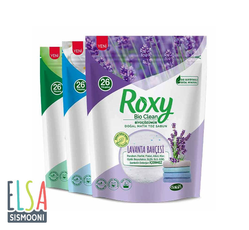 پودر صابون لباسشویی 800گرمی روکسی ROXY پودر صابون لباسشویی 800گرمی روکسی ROXY