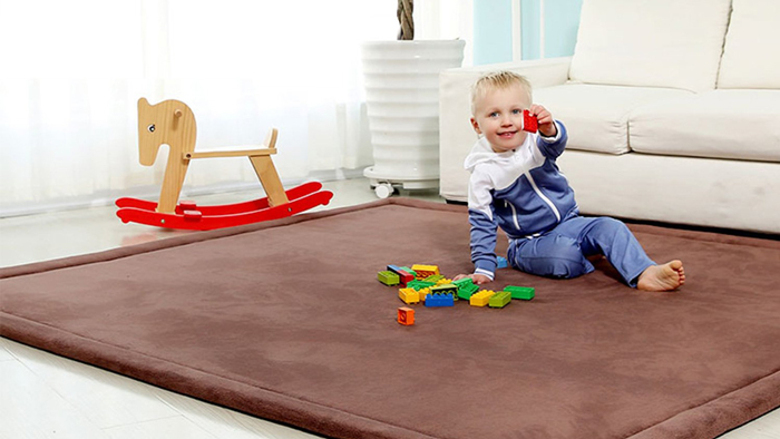 ابعاد مناسب فرش کودک