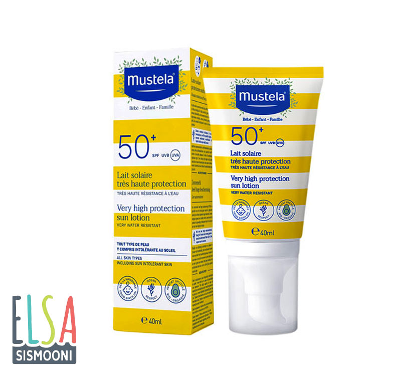 کرم ضدآفتاب کودک موستلا mustela