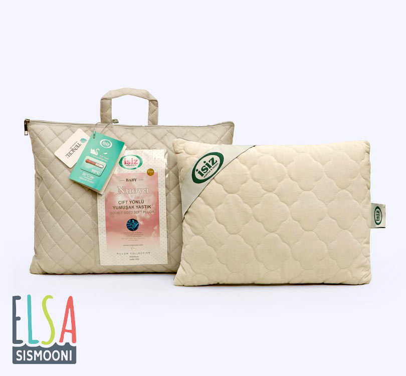 بالش دو رو سرد و گرم الیاف پرقو ایسیز isiz