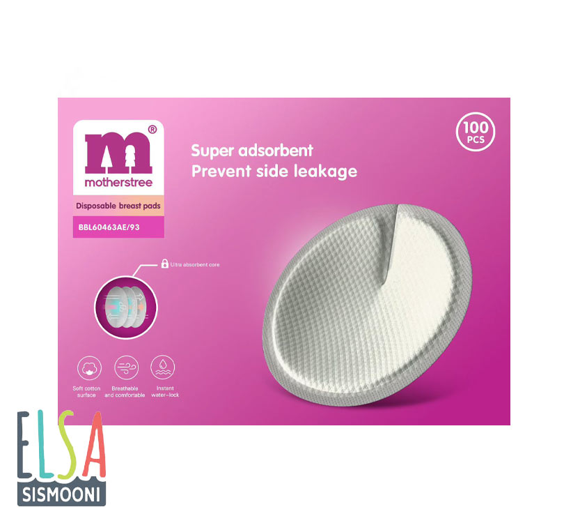 پدسینه یکبار مصرف 100عددی motherstree