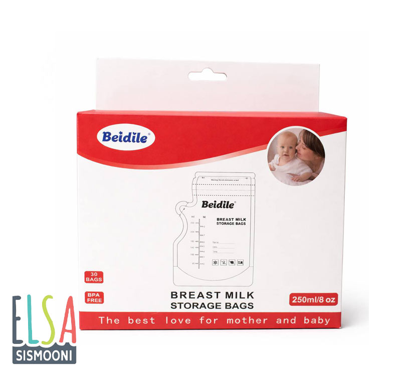 پاکت ذخیره شیر مادر 250ml