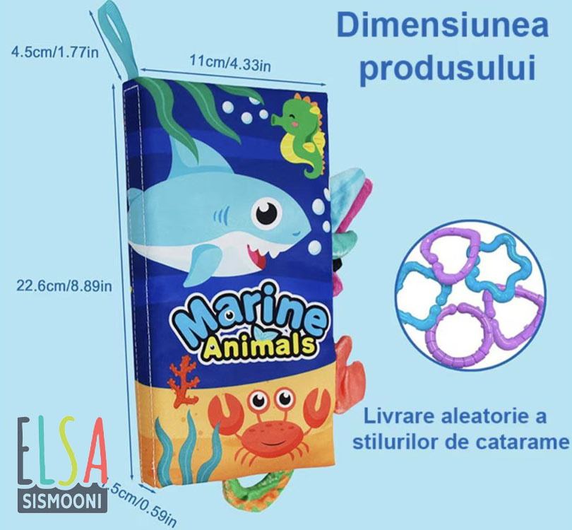 کتاب حمام پارچه ای بزرگ tiibaby کتاب حمام پارچه ای بزرگ tiibaby