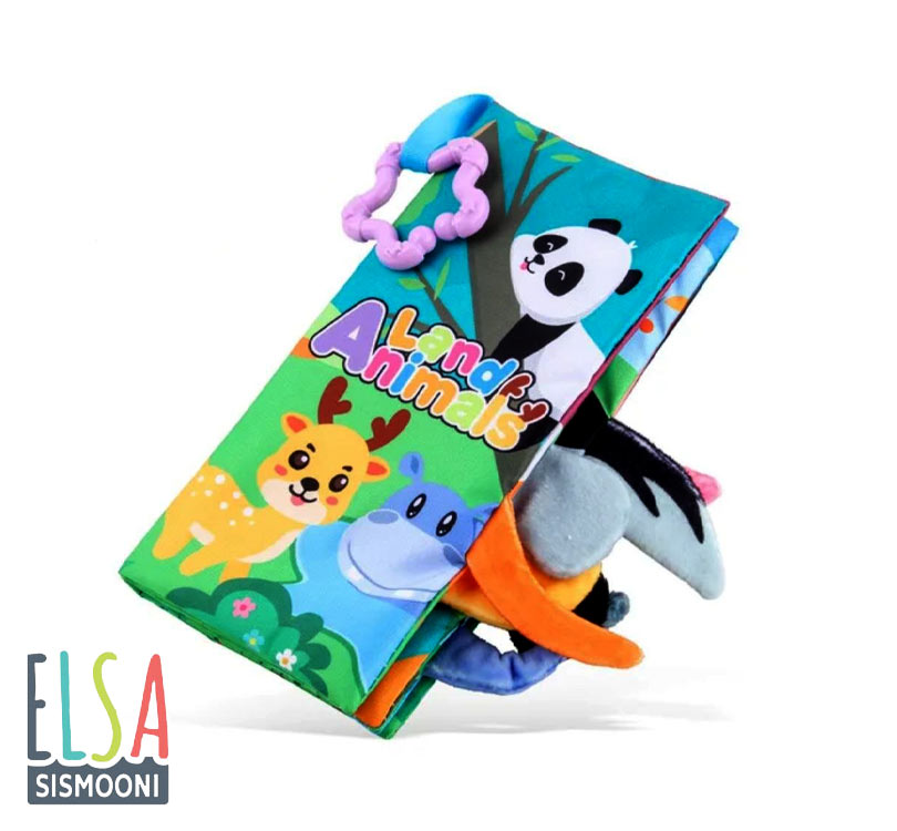 کتاب حمام پارچه ای بزرگ tiibaby کتاب حمام پارچه ای بزرگ tiibaby